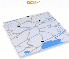 3d view of Kazanka