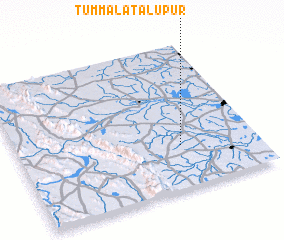 3d view of Tummalatalupūr