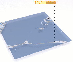 3d view of Talaimannar