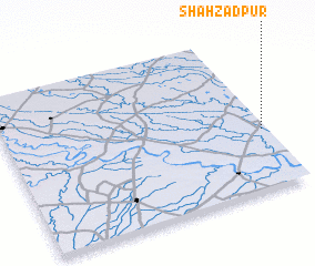 3d view of Shahzādpur