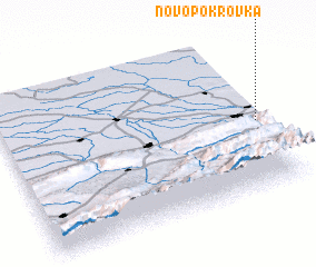 3d view of Novopokrovka