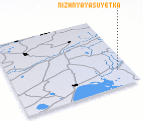 3d view of Nizhnyaya Suyetka