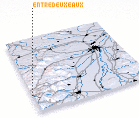 3d view of Entre-deux-Eaux