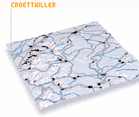 3d view of Croettwiller