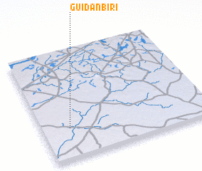 3d view of Guidan Biri