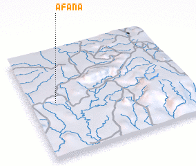 3d view of Afana