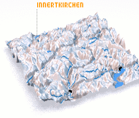 3d view of Innertkirchen