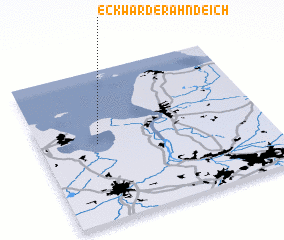 3d view of Eckwarder Ahndeich