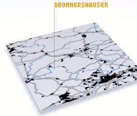 3d view of Drommershausen