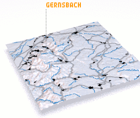 3d view of Gernsbach