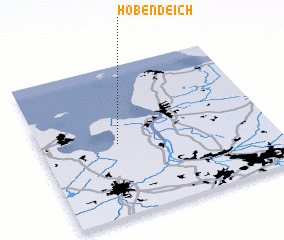 3d view of Hobendeich