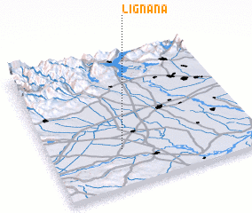 3d view of Lignana