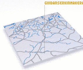 3d view of Guidan Sèrkin Makéra