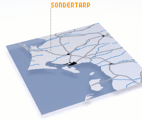 3d view of Sønder Tarp