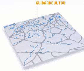 3d view of Guidan Boultou