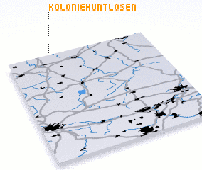 3d view of Kolonie Huntlosen