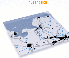 3d view of Altendeich