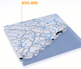 3d view of Askland