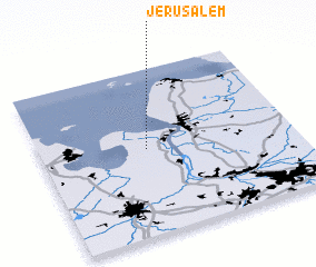 3d view of Jerusalem