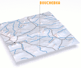 3d view of Bou Chebka