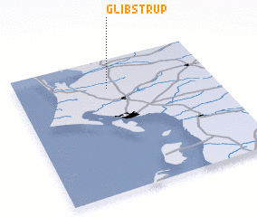 3d view of Glibstrup