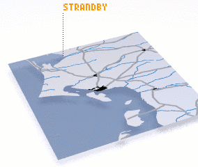 3d view of Strandby