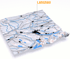 3d view of Langnau