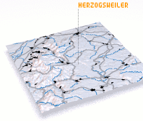 3d view of Herzogsweiler