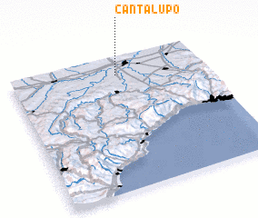 3d view of Cantalupo