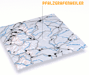 3d view of Pfalzgrafenweiler