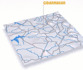 3d view of Gidan Makan