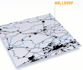 3d view of Walldorf