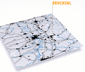 3d view of Bruchsal