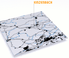 3d view of Kinzenbach