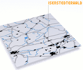3d view of Isenstedter Wald