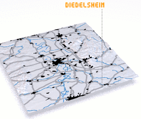 3d view of Diedelsheim