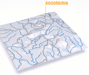 3d view of Dogon Dinia