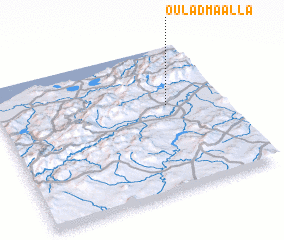 3d view of Oulad Maalla