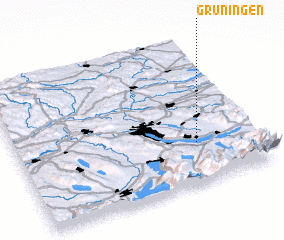 3d view of Grüningen