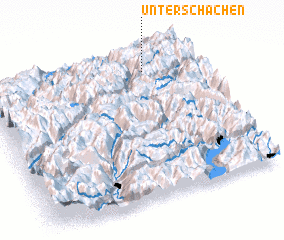 3d view of Unterschächen