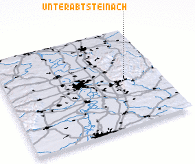 3d view of Unter-Abtsteinach