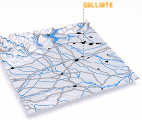 3d view of Galliate