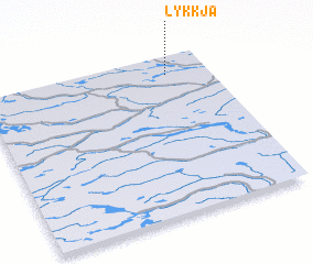 3d view of Lykkja