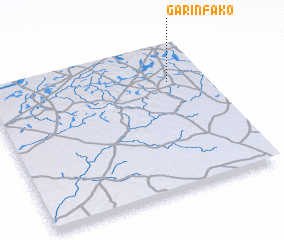 3d view of Garin Fako