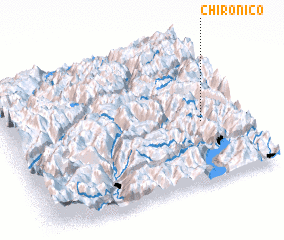 3d view of Chironico