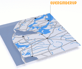 3d view of Over Ginderup