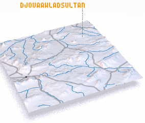 3d view of Djoua Awlād Sulţān