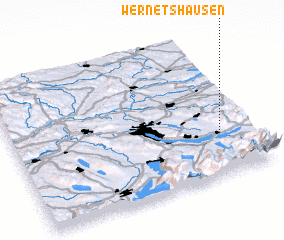 3d view of Wernetshausen