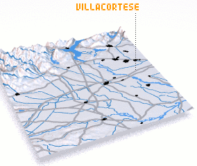 3d view of Villa Cortese