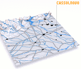 3d view of Cassolnovo